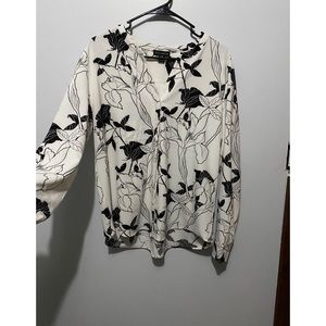 Willi smith floral print blouse